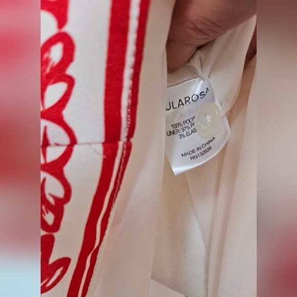 Tularosa red and white dress xs - Picture 5 of 11